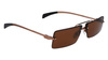 Okulary FERRAGAMO SF306S-762. Okulary przeciwsłoneczne, Kolor żółty. Unisex.