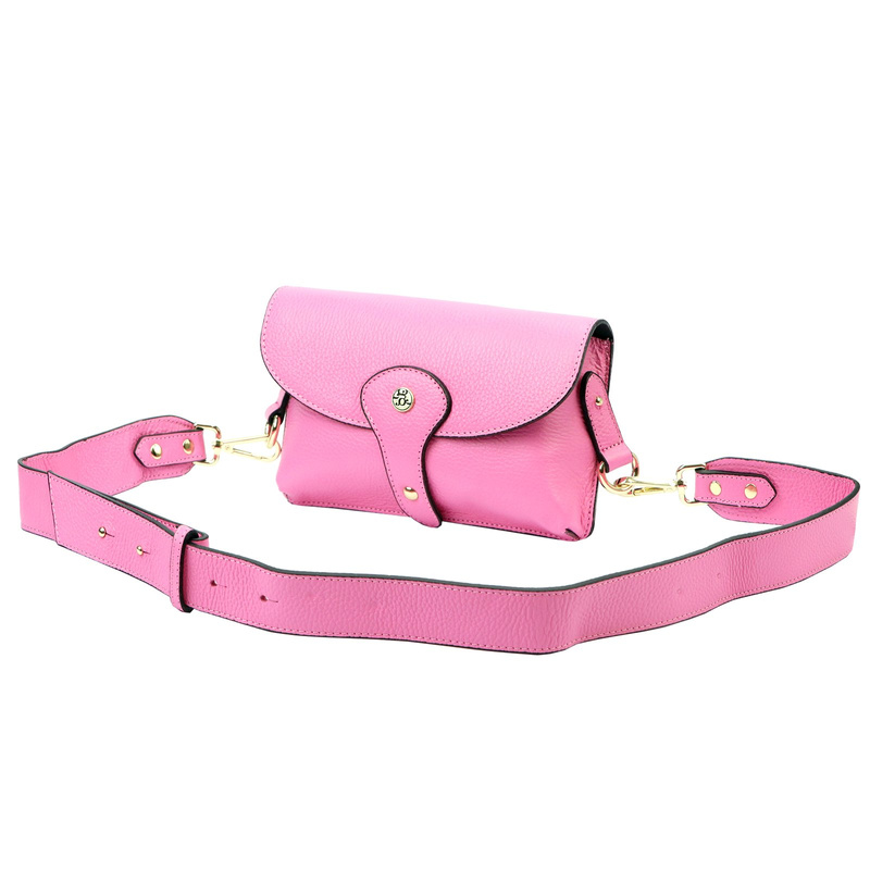 Gregorio mała listonoszka damska skóra naturalna stylowa torebka na ramię