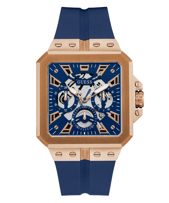 Zegarek GUESS GW0637G3. Kwarcowy, Kolor niebieski. Mężczyzna.