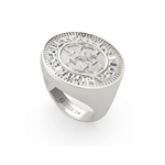 Biżuteria GUESS UMR20000-62. Pierścionek, Kolor szary. Mężczyzna.