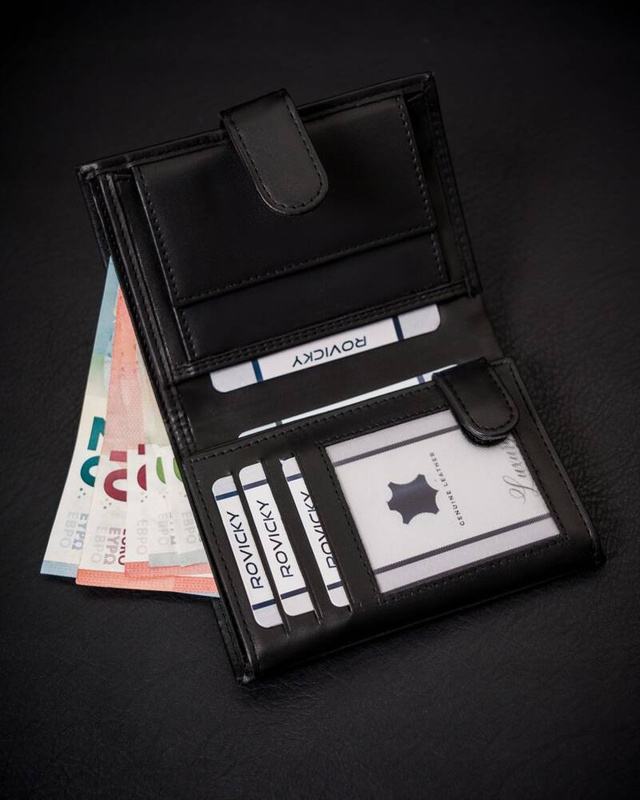 Stylowy Męski rozbudowany portfel RFID 4U Cavaldi