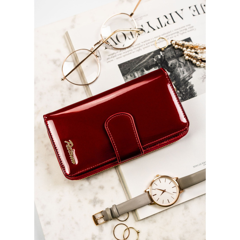 Skórzany damski portfel Peterson PTN BC-76116