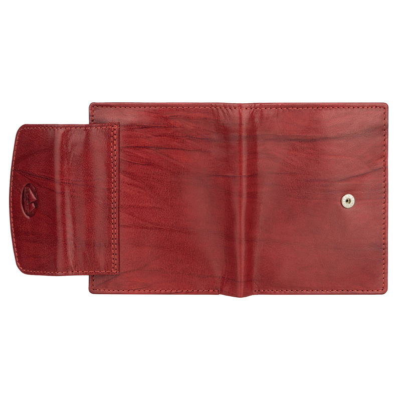 EL FORREST damska portmonetka skóra naturalna zgrabny pojemny portfel