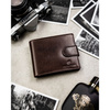 Skórzany męski portfel Peterson PTN N992L-BUF