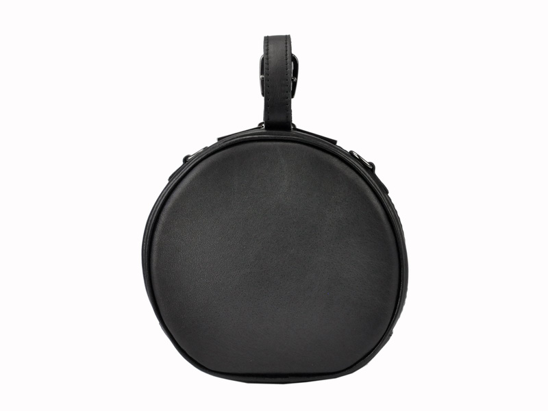 Okrągła damska modna listonoszka na ramię Patrizia