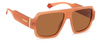 Okulary POLAROID PLD6209SX733F. Okulary przeciwsłoneczne, Kolor PEACH. Unisex.