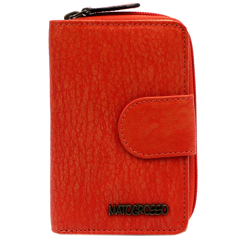 Mato Grosso pionowy duży damski portfel skóra naturalna portmonetka RFID