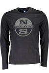 NIEBIESKI T-SHIRT MĘSKI Z DŁUGIM RĘKAWEM NORTH SAILS