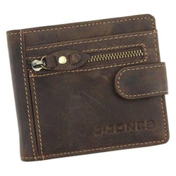 Jennifer Jones mała portmonetka etui na karty skóra naturalna kieszeń