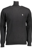 US POLO ASSN. MĘSKI CZARNY GOLF