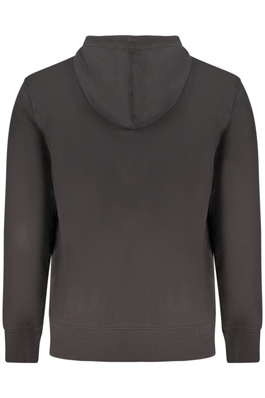 CALVIN KLEIN MĘSKA BLUZA Z ROZPINANYM NA ZAMEK CZARNA