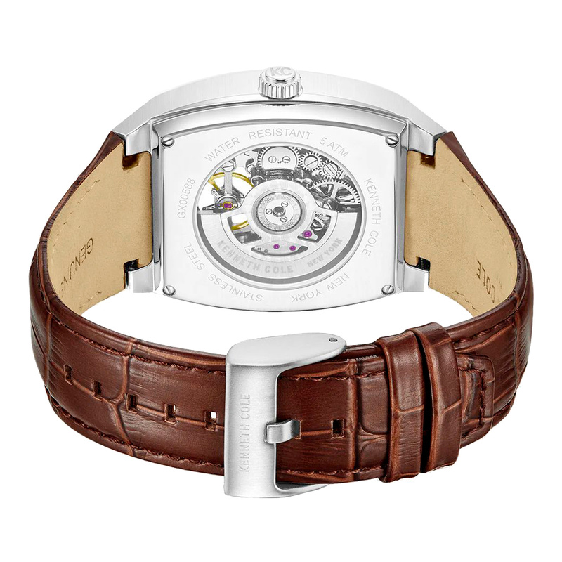 Zegarek KENNETH COLE KCWGX0058801. Automatyczny, Kolor szary. Mężczyzna.