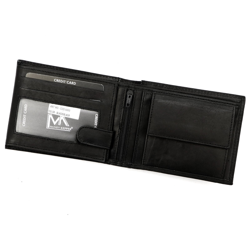 Skórzany męski portfel Money Kepper CDD 5600 REBEL VINTAGE