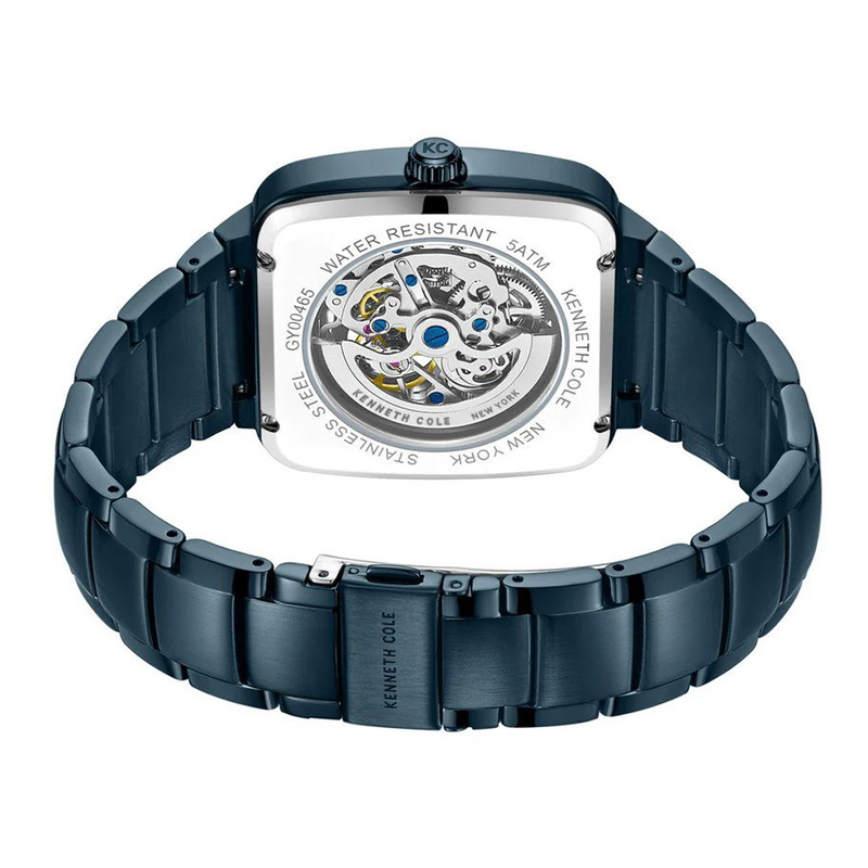 Zegarek KENNETH COLE KCWGY0046502. Automatyczny, Kolor niebieski. Mężczyzna.