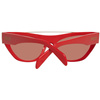 Okulary EMILIO PUCCI EP0111-5566Y. Okulary przeciwsłoneczne, Kolor czerwony. Kobieta.