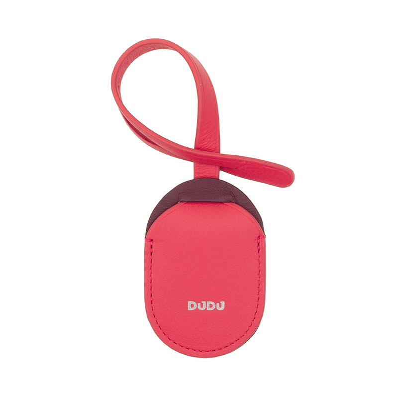 DUDU Apple AirTag Holder etui ochronne AirTag skóra naturalna