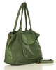 MARCO MAZZINI Torebka skórzana shopper bag ispirato dalla natura brąz
