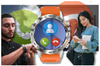 SMARTWATCH MĘSKI GRAVITY GT9-9- WYKONYWANIE POŁĄCZEŃ, CIŚNIENIOMIERZ (sg021i)
