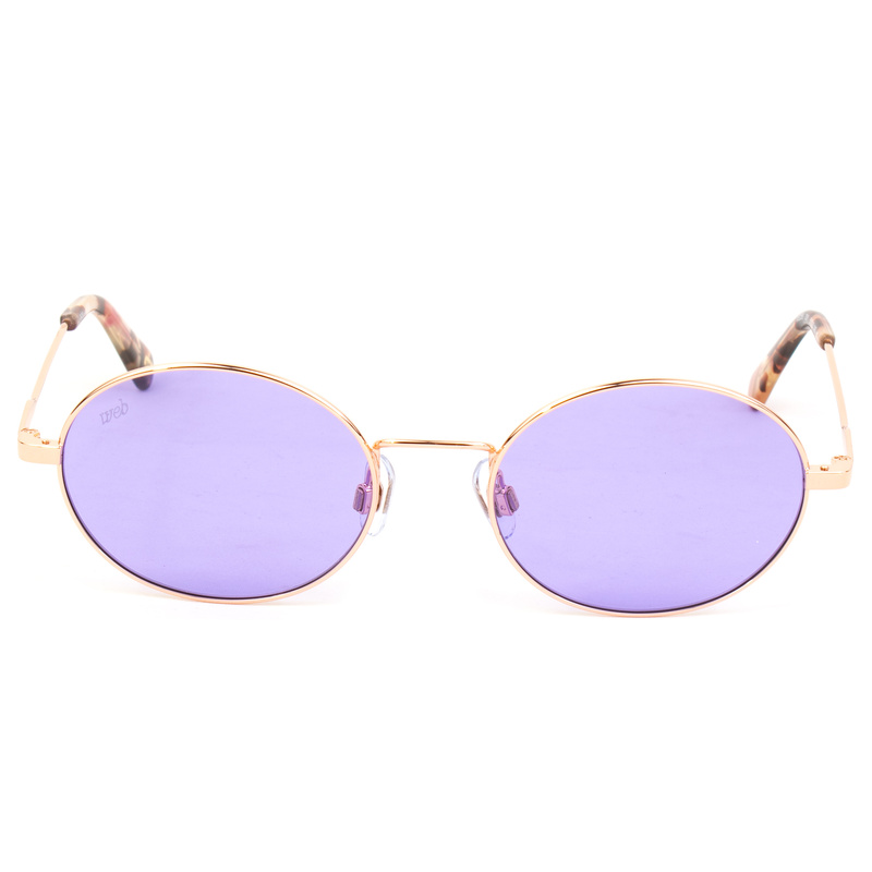 Okulary WEB EYEWEAR WE0255-33Y. Okulary przeciwsłoneczne, Kolor złoty. Kobieta.