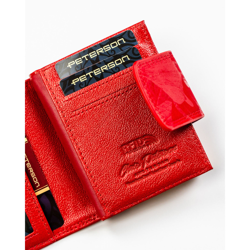 Skórzany damski portfel Peterson PTN PS329-MLF