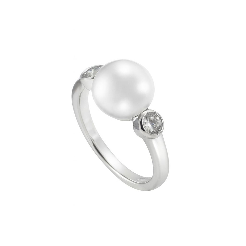 Biżuteria DIAMONFIRE 6113191111170. Pierścionek, Kolor szary. Kobieta.