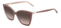 Okulary JIMMY CHOO RUA-G-S-Y9A. Okulary przeciwsłoneczne, Kolor różowy. Kobieta.