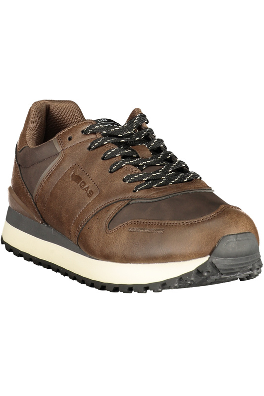 Brązowe sneakersy męskie GAS Gam 623601