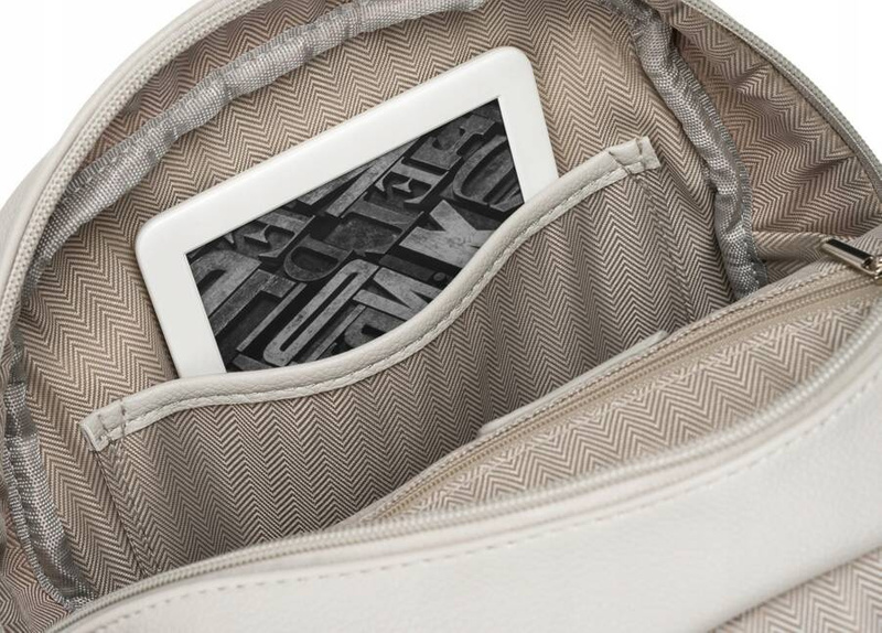 Klasyczny plecak damski ze skóry eko Peterson