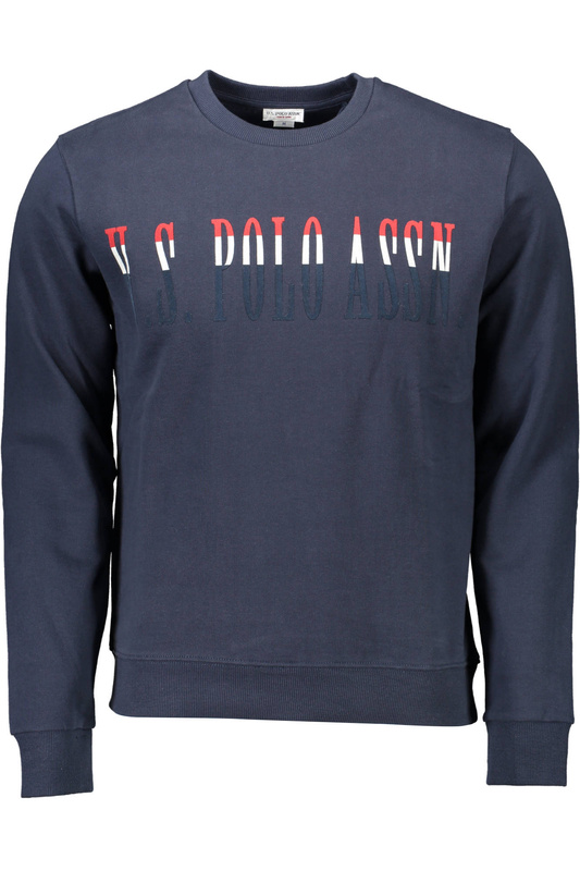 BLUZA US POLO BEZ ZAMKA MĘSKA NIEBIESKA