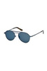 Okulary WEB EYEWEAR WE0230-90X. Okulary przeciwsłoneczne, Kolor niebieski. Mężczyzna.