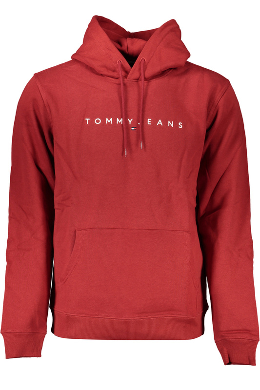 CZERWONA BLUZA MĘSKA ZApinana na zamek TOMMY HILFIGER