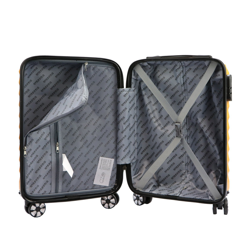 Wytrzymała walizka na kółkach z ABSu Gregorio