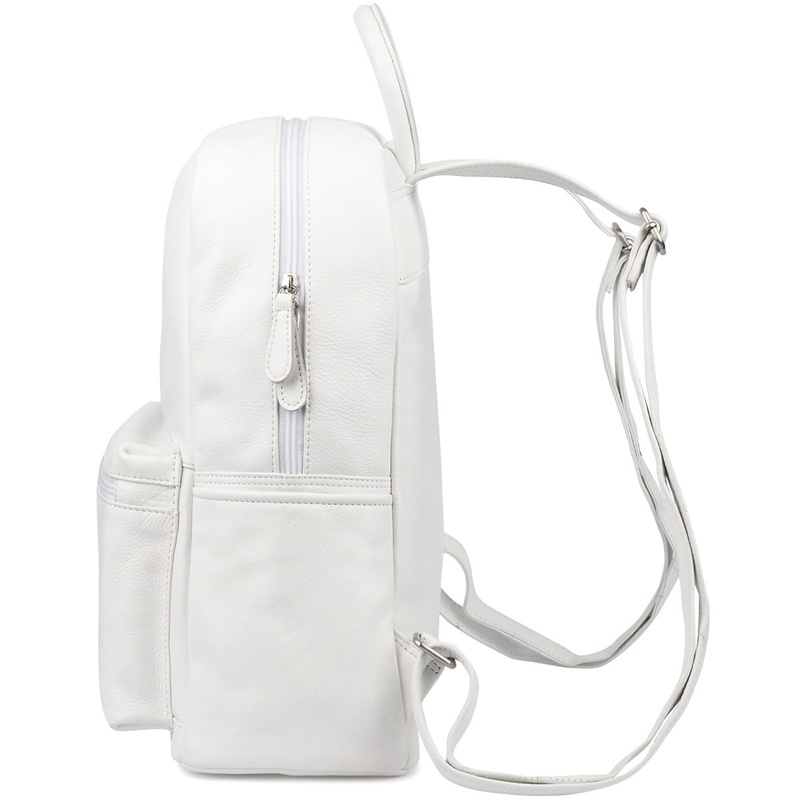 Skórzany plecak A4 duży pojemny do szkoły Włoski P16