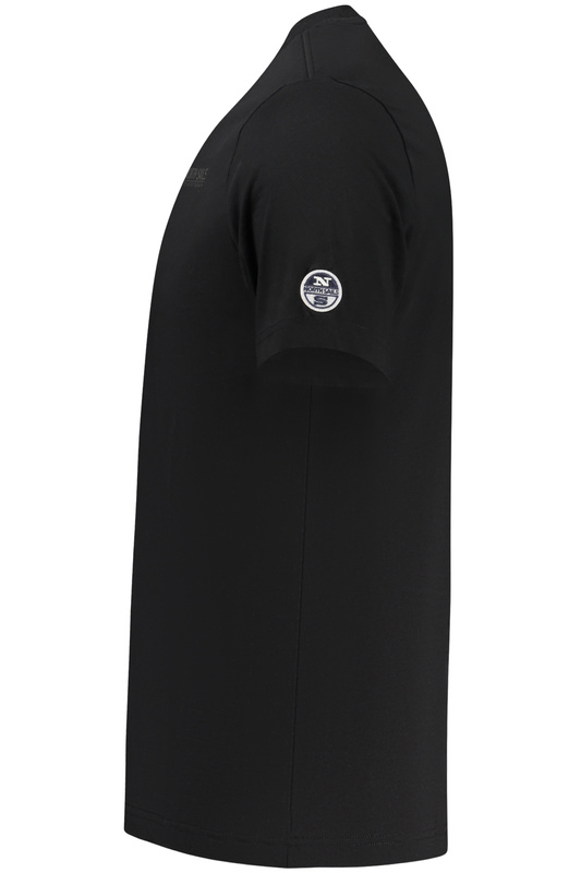 NORTH SAILS M�SKA KOSZULKA Z KR�TKIM R�KAWEM W KOLORZE CZARNYM