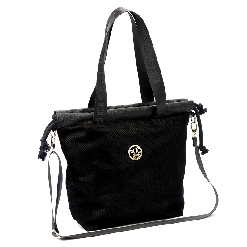 Gregorio duża torba na ramię shopperbag z kieszeniami odporne tworzywo