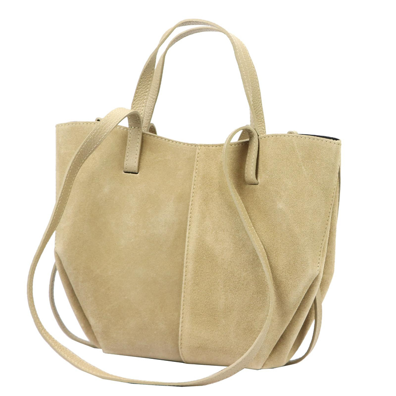 Luka Skórzana pojemna Stylowa damska shopperbag torebka na ramię