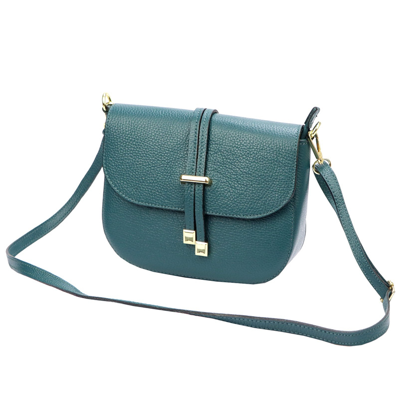 Skórzana stylowa damska listonoszka torebka przez ramię Luka