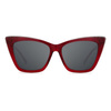 Okulary JIMMY CHOO LUCINE-S-DXL. Okulary przeciwsłoneczne, Kolor czerwony. Kobieta.
