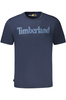 TIMBERLAND KOSZULKA Z KRÓTKIM RĘKAWEM MĘSKA NIEBIESKA