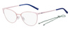 Okulary M MISSONI MMI-0039-35J. Okulary, Kolor różowy. Kobieta.