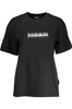 DAMSKI T-SHIRT Z KRÓTKIM RĘKAWEM NAPAPIJRI CZARNY