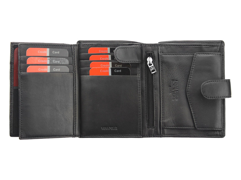 Pojemny Skórzany męski portfel Pierre Cardin RFID