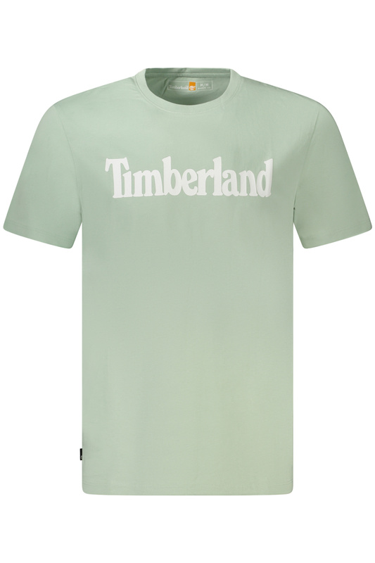TIMBERLAND KOSZULKA Z KR�TKIM R�KAWEM M�SKA ZIELONA