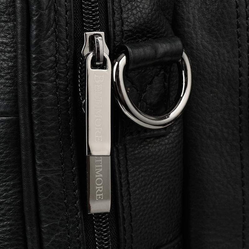 Duża solidna skórzana torba Beltimore na laptopa dokumenty M56