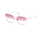 Okulary WEB EYEWEAR WE0268-5833Z. Okulary przeciwsłoneczne, Kolor złoty. Kobieta.