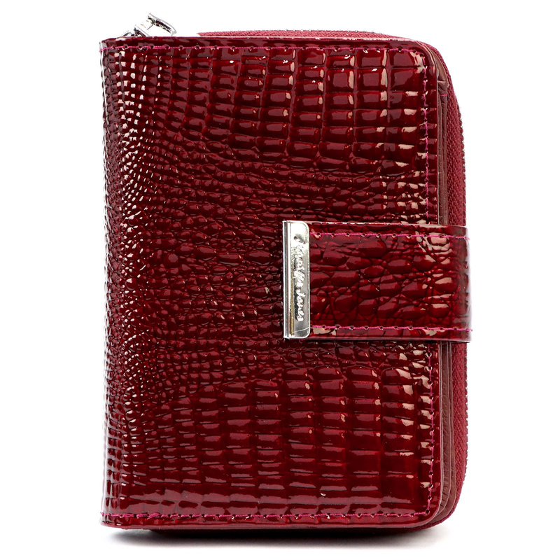 Jennifer Jones damska portmonetka skórzany portfel wzór skóra krokodyla