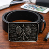 Beltimore skórzany pasek męski czarny szeroki premium W38 : Kolory - czarny, Rozmiar pasków - r.120-135 cm