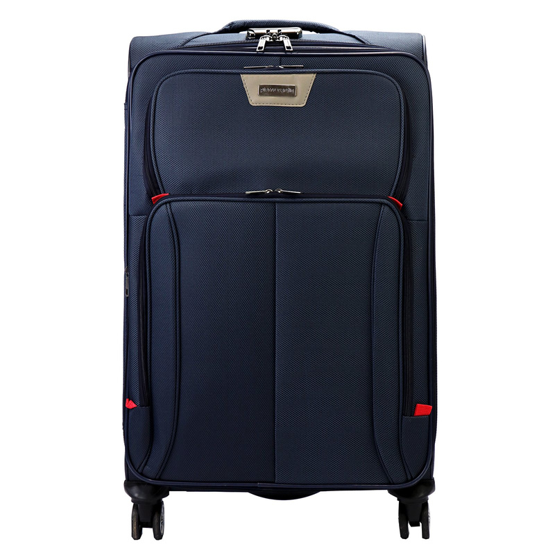 Mocne materiałowe walizki podróżne damskie Pierre Cardin LEE02 3063 x3 Z