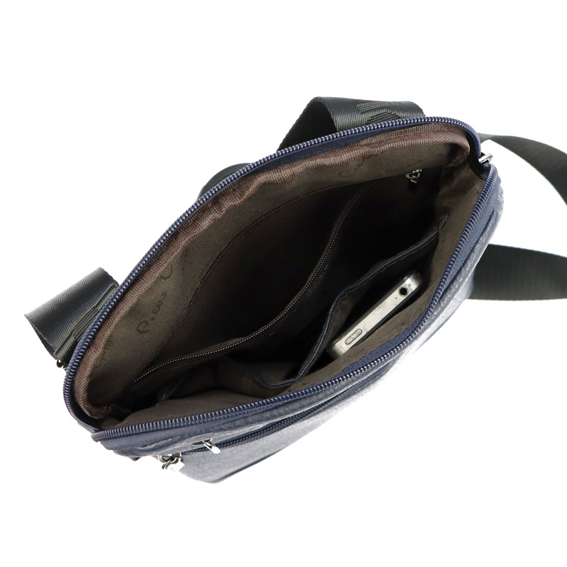 skóra ekologicznaMęska saszetka Pierre Cardin IZA364 3744