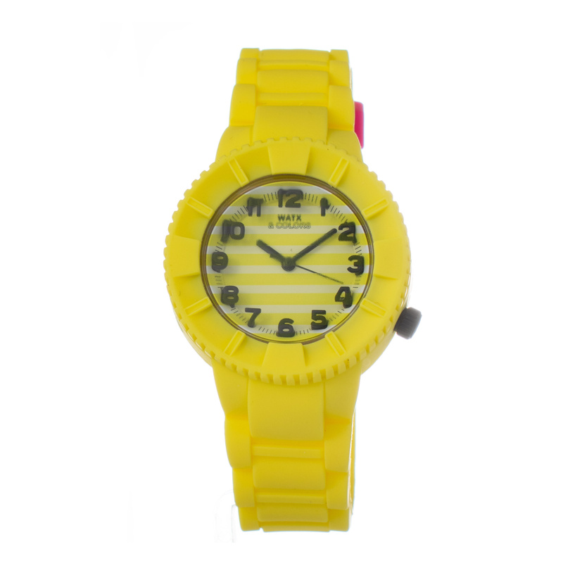 Zegarek WATXANDCO COWA1155R1557. Kwarcowy, Kolor żółty. Kobieta.